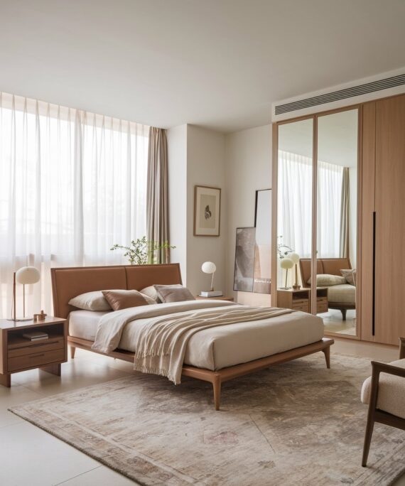 Eco-Friendly Modern Bedroom Set